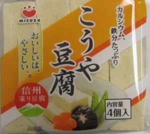 Koya Dofu (Hi-Misuzu) 4p RN_6/10/2.3 oz.