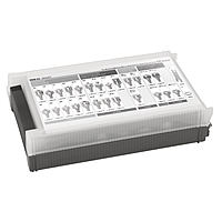 Die Kit 03 VW Group rivet die case, closed with clear lid Die Kit 03 VW Group rivet die case, closed with clear lid