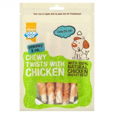 ARMITAGE CHEWY CHICKEN TWISTS - 90G ARMITAGE CHEWY CHICKEN TWISTS - 90G