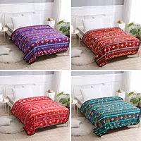 Heavy Polar Fleece Blanket 60x80 7 lakes [0577]