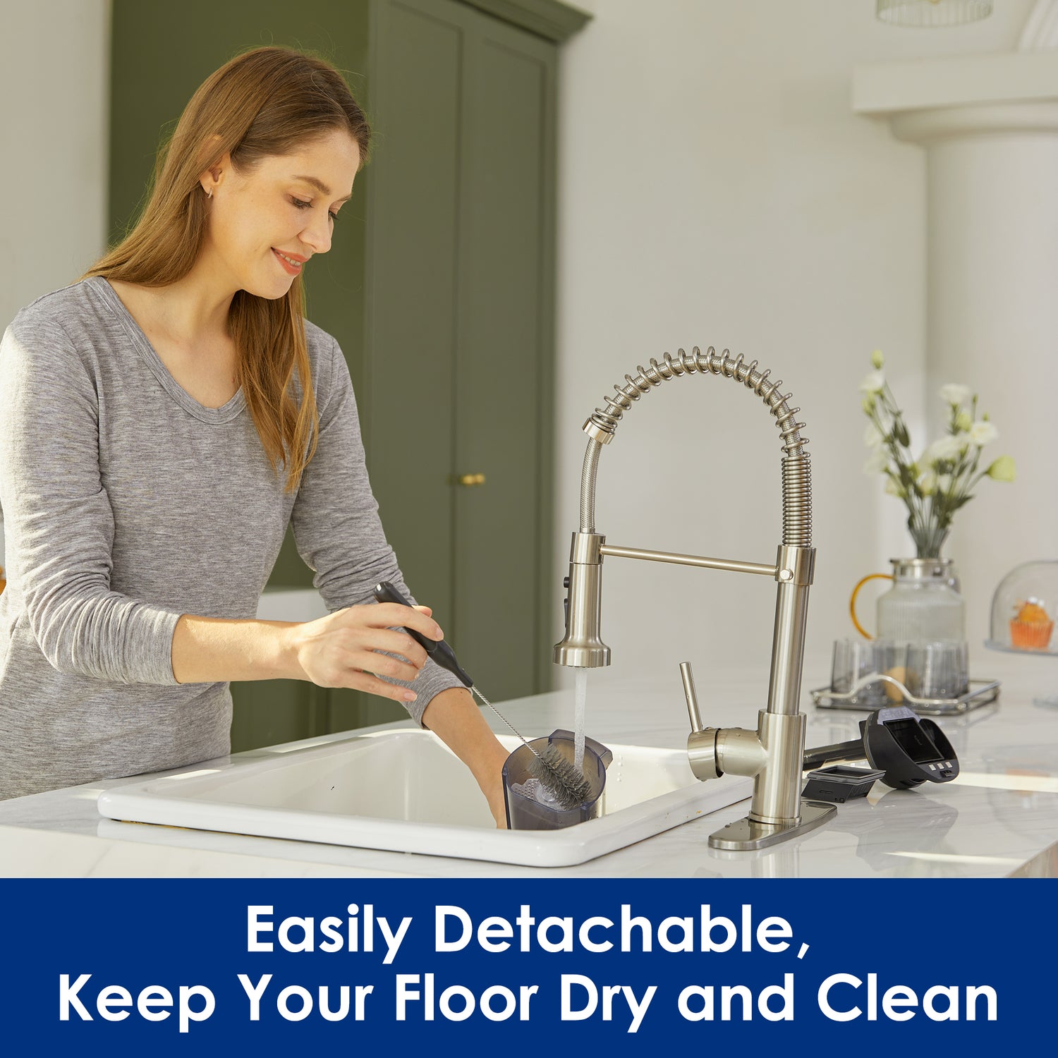 Tineco FLOOR ONE S5 Dirt Water Tank - Original Replacement Tank (Includes HEPA Filter)