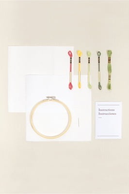 Foglie Delicate Duo Kit punto croce - DMC Mindful Making Foglie Delicate Duo Kit punto croce - DMC Mindful Making