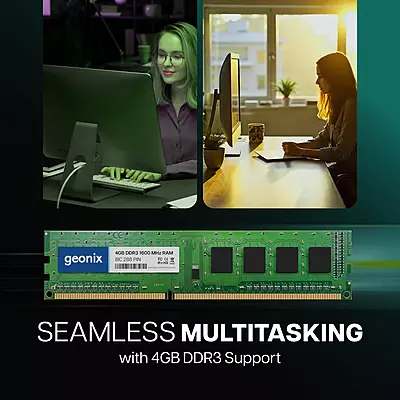 Geonix 4GB DDR3 1600MHz Desktop RAM