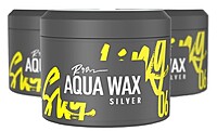 Roqvel Aqua Wax 06 Aqua Silver hair wax with strong hold, shine, and citrus scent Roqvel Aqua Wax 06 Aqua Silver hair wax with strong hold, shine, and citrus scent