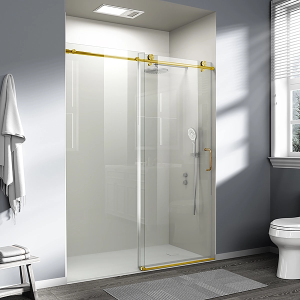 Shower door -60"W x76"H Frameless Shower Door