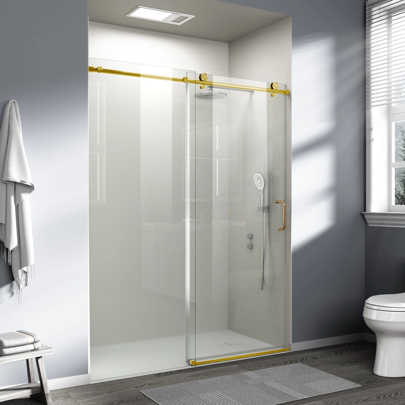Shower door -60"W x76"H Frameless Shower Door