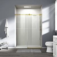 Shower door -60"W x76"H Frameless Shower Door