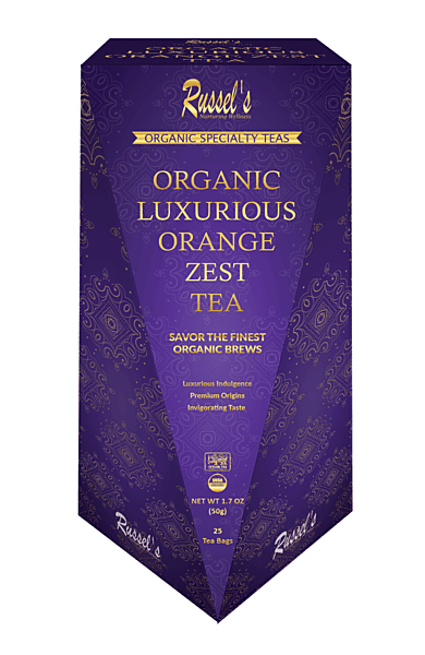 Russel's Organic Luxurious Orange Zest Tea