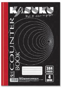 COUNTER BOOK 4Q A4 IMP KASUKU