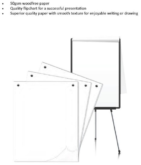 FLIPCHART PAD - IMPORTED PAPER