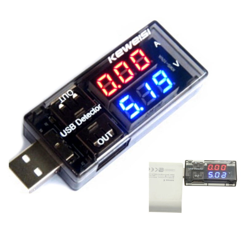 KEWEISI USB Charger Voltage Current Meter KEWEISI USB Charger Voltage Current Meter
