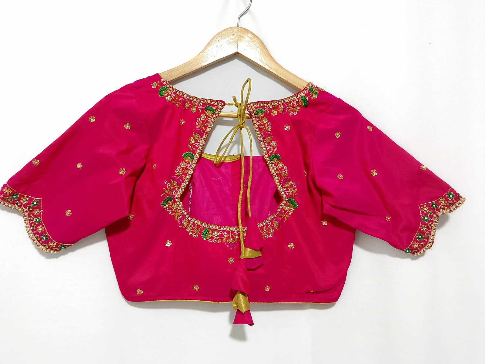 V504: Ready To Ship Beautiful Maggam Work Blouse