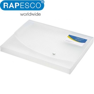 RIGID WALLET/BOX FILE CLEAR 25MM 0708