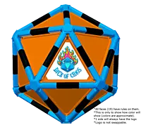 Full Dice - Cornhole (Lawn and Beach Edition)-Teal-Black-DarkOrange