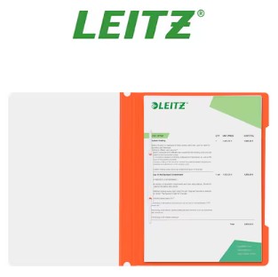 FILE PLS CLIP LEITZ GERMANY 4191-45 ORANGE