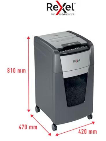 SHREDDER REXEL OPTIMUM AUTO+ 300M MICRO CUT