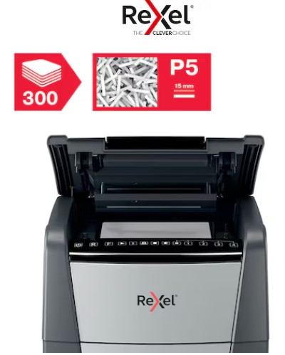 SHREDDER REXEL OPTIMUM AUTO+ 300M MICRO CUT