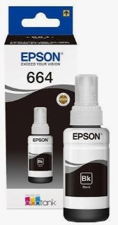INK CTGE EPSON C13T66414A BLACK