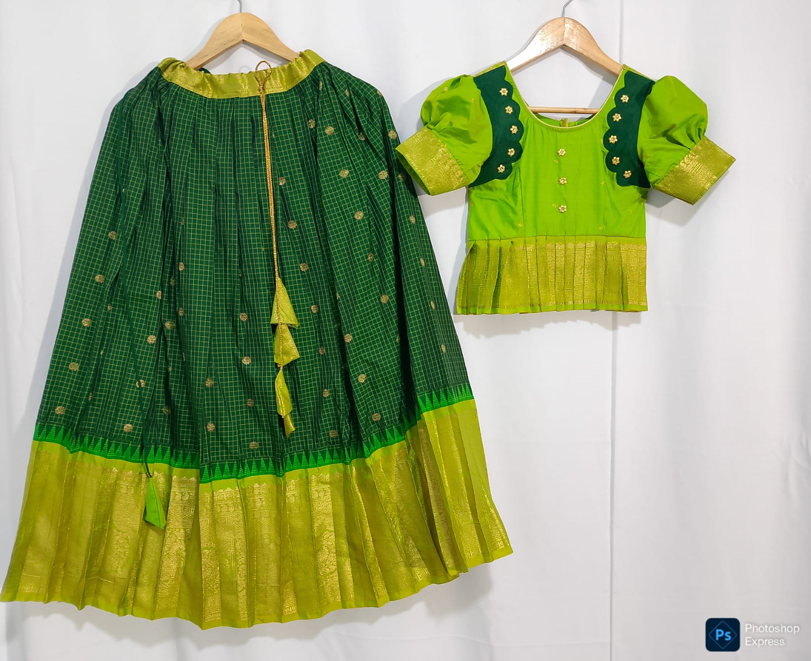 K0201: Ready To Ship Beautiful Kids Lehenga Set