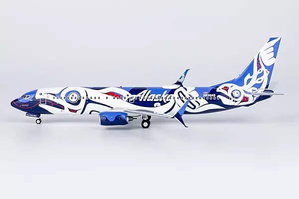 Alaska Airlines 737-800/w Salmon People