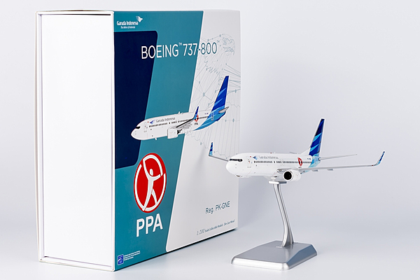 Garuda Indonesia737-800 with PPA sticker