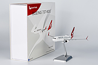 Qantas 737-800 with scimitar winglets; new colors
