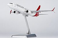 Qantas 737-800 with scimitar winglets; new colors