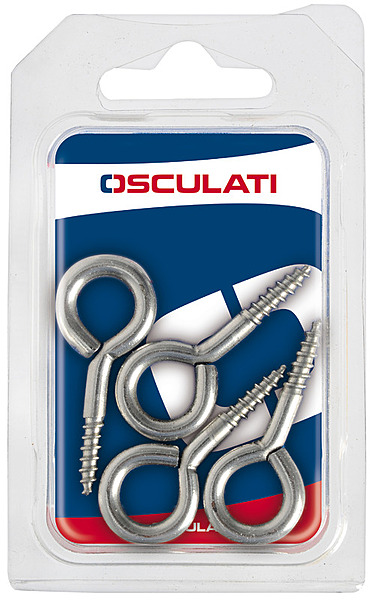 SS eye screws 45 x 4.5 mm Blister packaging 4 pcs.