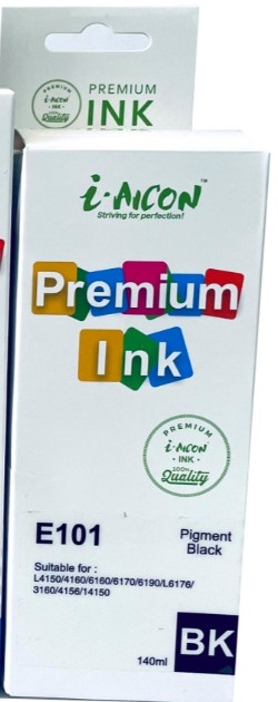 AICON INK TANK C-E101-BK/140ml BLACK FOR ECOTANK