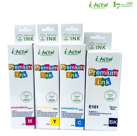 AICON INK TANK C-E101-C/70ml CYAN FOR ECOTANK