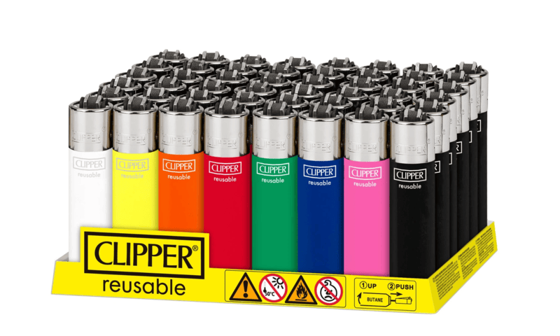 CLIPPER RESUABLE SOLID ASSORTED | 48CT