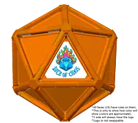 Full Dice - Cornhole (Lawn and Beach Edition)-DarkOrange-DarkOrange-DarkOrange