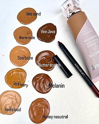 VEE BEAUTY PRO MATTE FULL COVERAGE FOUNDATION