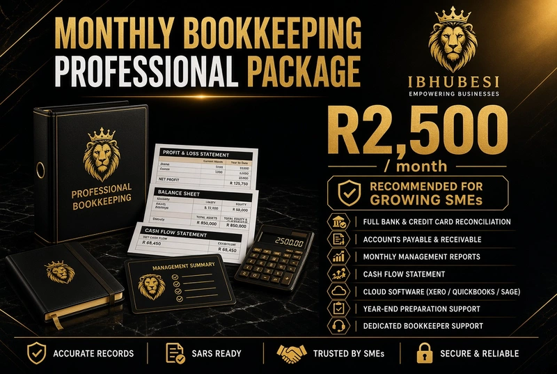 Monthly Bookkeeping – Professional Package