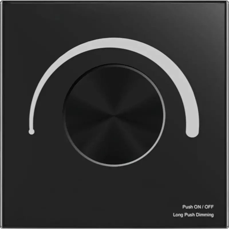 ZigBee Triac Dimmer Panel(Black)