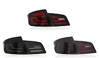 Updated Style Sequential LED Bar Taillights – BMW F10 M5 & 5 Series (2010–2016)