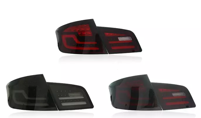 Updated Style Sequential LED Bar Taillights – BMW F10 M5 & 5 Series (2010–2016)