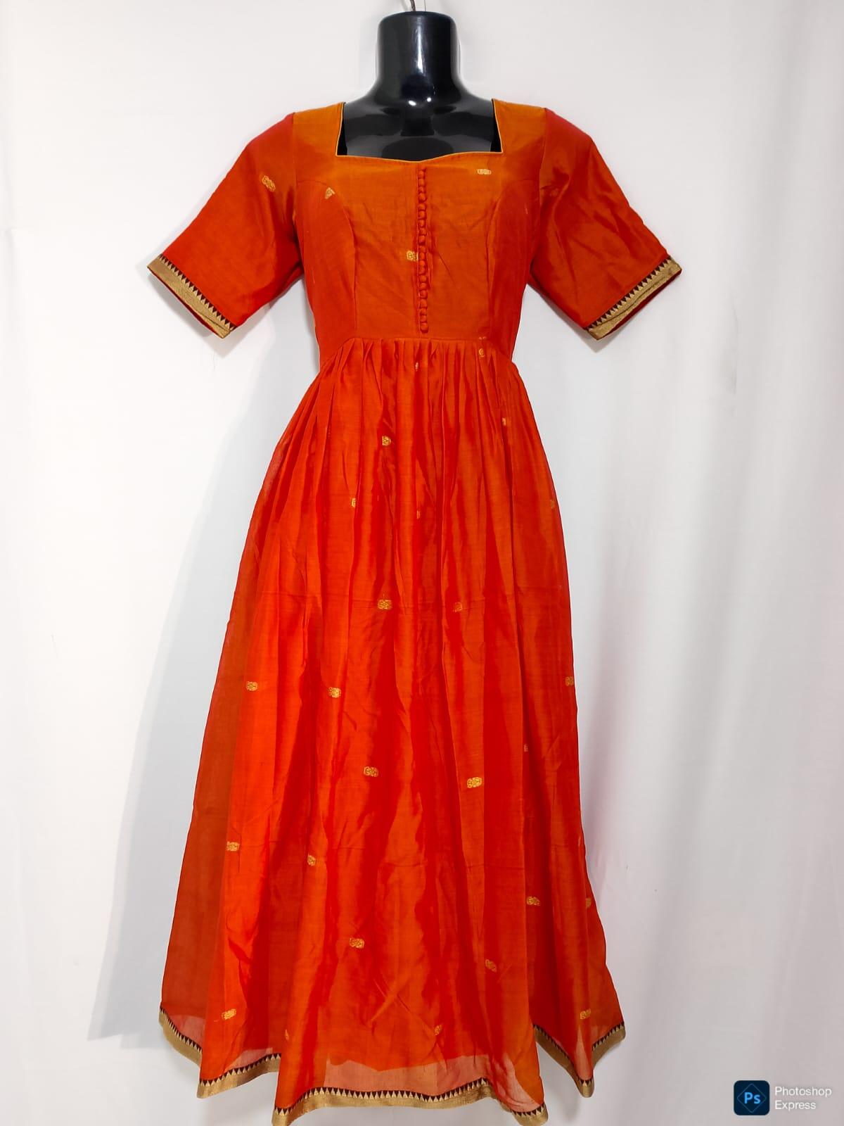 V06: Ready To Ship Beautiful Long Frock
