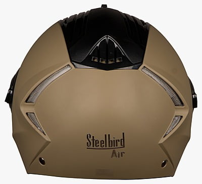 STEELBIRD SBA-2 SS MAT DESERT STORM D/V (GOLD) (M)