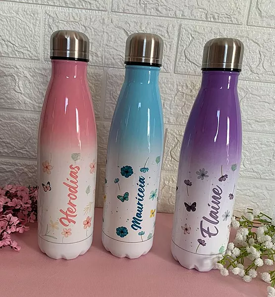Colored Temprature Controlled Bottle