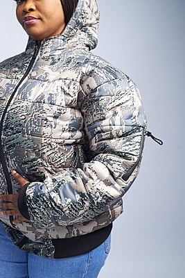 Brown Camouflage Winter Jacket(Female) Brown Camouflage Winter Jacket(Female)