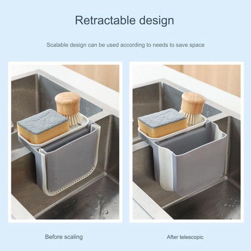 SINK DRAINER SINK STORAGE  SINKE STRAINER WITH SPONGE STORAGE