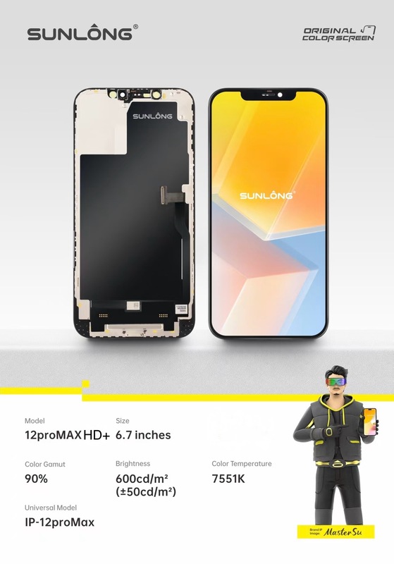SUNLONG iPhone 12 Pro Max HD+ LCD Screen Replacement 6.7 Inch