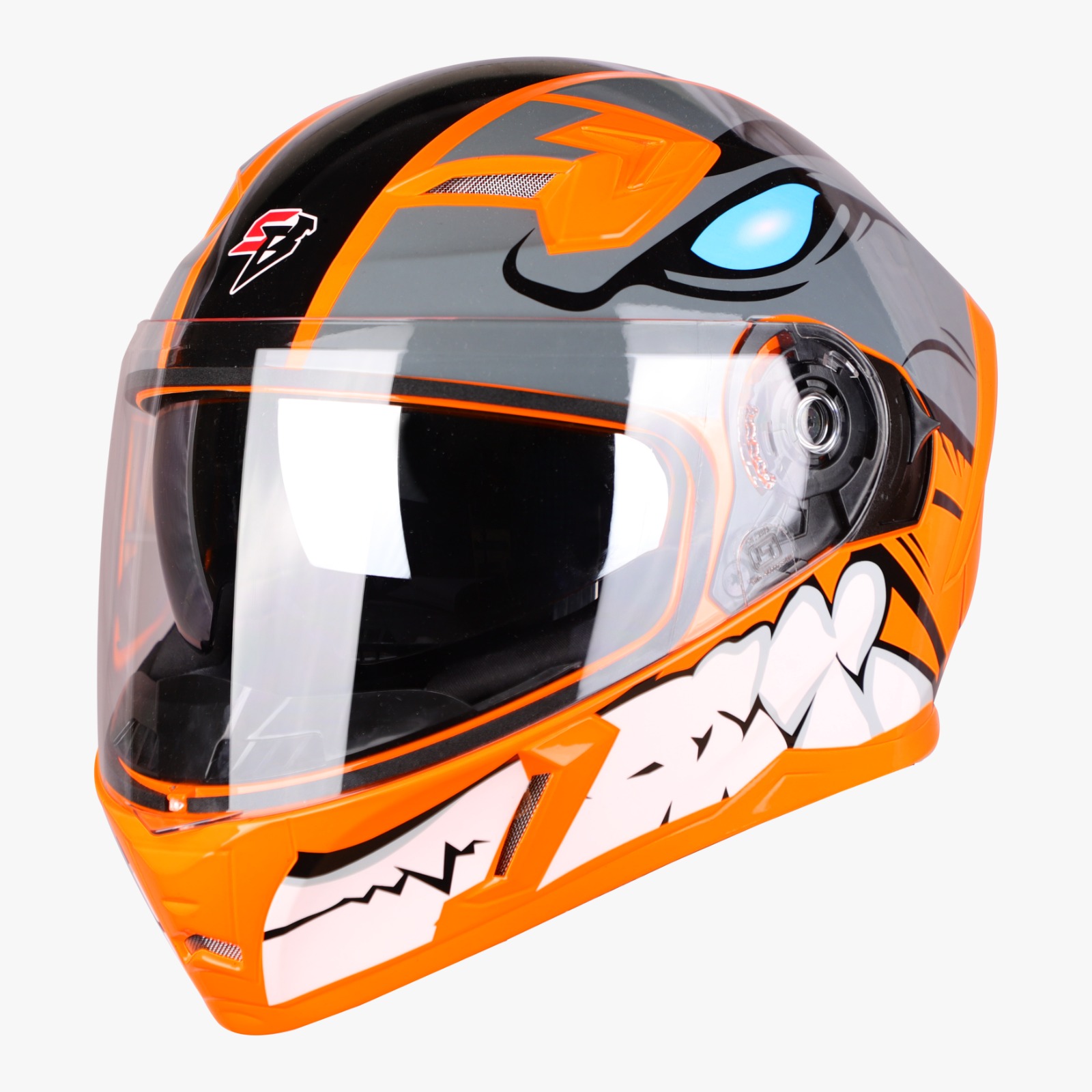 STEELBIRD SBA-21 ISS BORN READY GLOSSY FLUO NEON C/V (M)