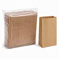 1# Brown Paper Bags 16/500