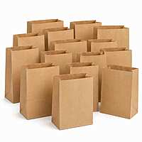 1# Brown Paper Bags 16/500