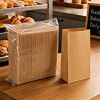 1# Brown Paper Bags 16/500