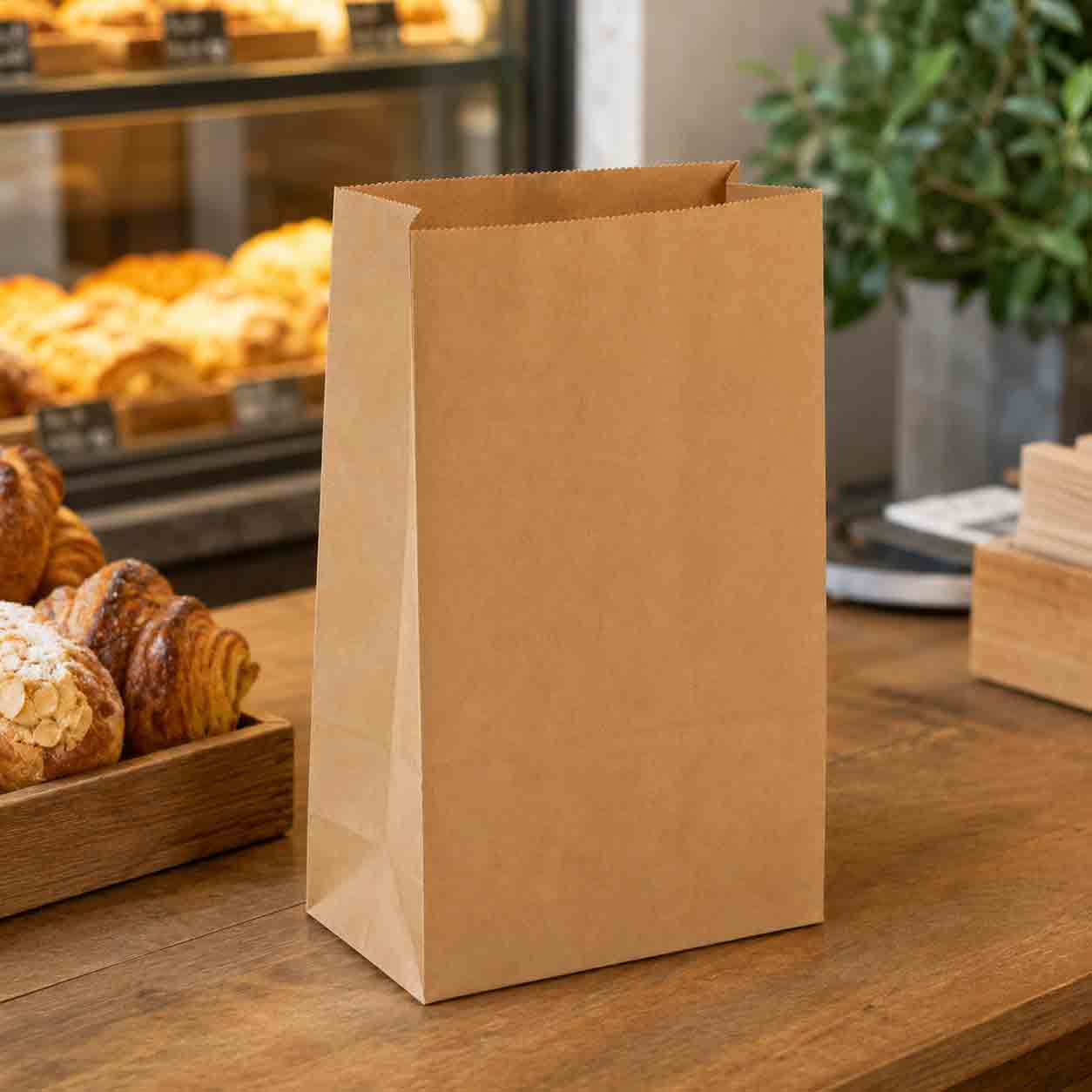 1# Brown Paper Bags 16/500