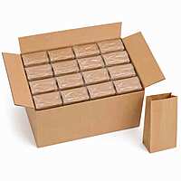 1# Brown Paper Bags 16/500