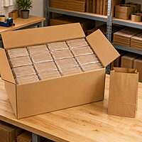 1# Brown Paper Bags 16/500